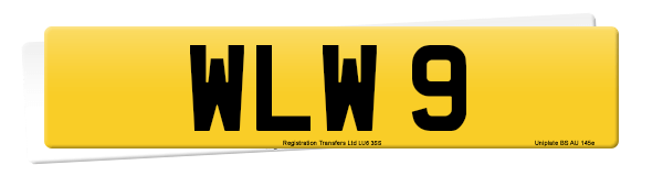 Registration number WLW 9